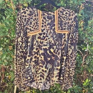 Bl-nk London Small Baby Doll Peasant Blouse